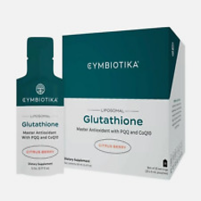 Cymbiotika Liposomal Glutathione w/ PQQ & CoQ10 - Master Antioxidant - 25 Pack