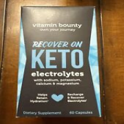 Vitamin Bounty Recover On Keto Electrolytes ~ 60 ct ~ NIB See Description