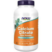 NOW Supplements, Calcium Citrate Powder, Highly Bioavailable Calcium, Supports B