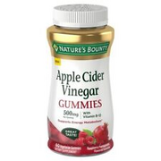 Nature's Bounty Apple Cider Vinegar Gummies Dietary Supplement 500 mg 60 ct