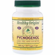 Healthy Origins Pycnogenol 100mg 60 Veg Capsules Clinically Studied Extract
