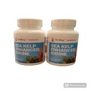 Dr Berg Sea Kelp Enhanced Iodine 90 Capsules Each Exp 8/24 (2 Bottles)