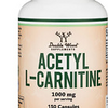Acetyl L-Carnitine 1,000Mg per Serving, 150 Capsules (ALCAR for Brain Function S
