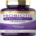 Carlyle Probiotics with Prebiotics | 120 Capsules | 50 Billion Active Organisms