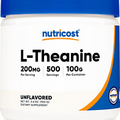 Nutricost L-Theanine Powder 100 Grams - Gluten Free & Non-Gmo