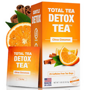 Total Tea Siimming Detox Tea Caffeine Free - 25 Day Detox Tea - Herbal Tea with