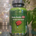 2x Irwin Naturals Brain Awake RED Nitric Oxide Booster Focus Mental Clarity 120c