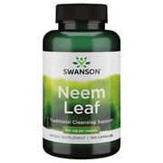 Swanson Neem Leaf Traditional Cleansing & Purifying Support | 500mg 100 Capsules