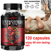 A Powerful Blend of Maca and Ginseng - Natural & Non-GMO 120 Capsules