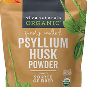Organic Psyllium Husk Powder, 24 Oz - Finely Ground, Unflavored Plant Based Supe