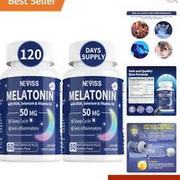 Extra Strength Melatonin 50mg Chewable Sublingual Supplement - Deep Zzzs, Sug...
