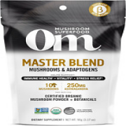Master Blend 10 Mushrooms Complex& Adaptogens, 3.17 Oz (Packaging and Serving Si