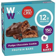 Fiber One Weight Watchers Chewy Protein Bars Peanut Butter Cocoa Crumble 5 ct