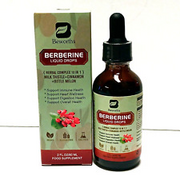 Berberine Supplement Berberine Liquid Drops with Turmeric Bitter Melon EXP 10/25