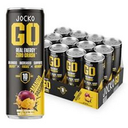 Jocko GO Energy Drink - KETO Vitamin B12 Vitamin B6 Electrolytes L Theanine M...