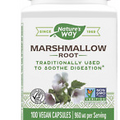 Nature's Way Marshmallow Root 960mg, Used to Soothe Digestion 100 Vegan Capsules