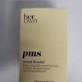 Her Own PMS Mood & Relief 30 Caps Each Cramps Hormonal Balance Bloating