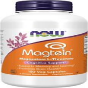 Magtein, Magnesium L-Threonate, Cognitive Support, 180 Veg Capsules