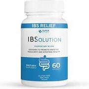 IBSolution IBS Relief, Irritable Bowel Syndrome Supplement for Men and Women,...