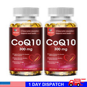 COQ 10 Coenzyme Q-10 300mg Heart Health Support, Increase Energy & Stamina 240pc