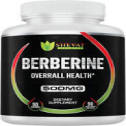 Shevat Vitamins-- Berberine 500mg Capsule 90ct--FREE SHIPPING!!