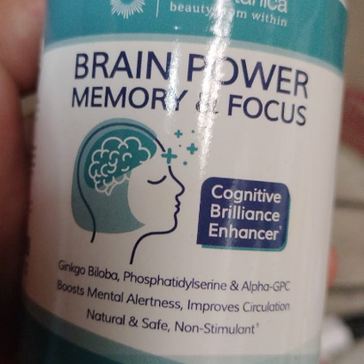 * Life Botanica Brain Power Memory Focus Mental Alert 60 Cap Exp 10/24 #0054