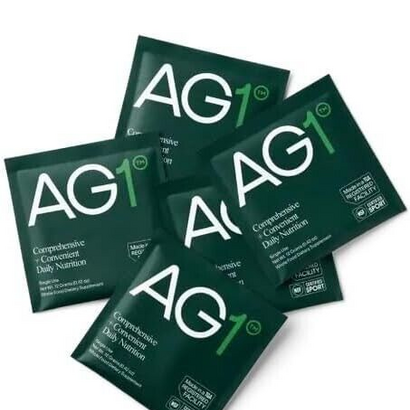 AG1 Whole Food Dietary Supplement Packets (Pack of 5 - 12 gram packets)