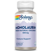 Solaray Monolaurin Supplement, 500 mg | 60 Count