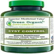 Green Organic Breast CYST 90 Vegan Capsule Plant-Based for Cysts Growth Control