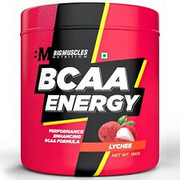 Bigmuscles Nutrition BCAA Energy powder 180Gm Choose Flavour
