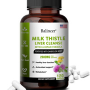 Liver Support, Cleanse, Detox & Repair Formula Including NAC N Acetyl Cysteine