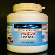 CoQ-10 q-10 coq10 300mg co-enzyme,antiaging, cardio ~ 200 or 400 soft gels