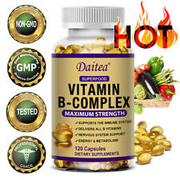 Superfood Vitamin B Capsules 30 To 120 Mg Nervous System and Good Mood Support