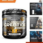 Premium Creatine Muscle Recovery Powder - Boost Strength & Lean Muscle Growth