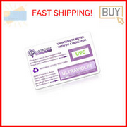 QuantaDose® UVC Light Test Card with UVC Light Wavelength Indicator and Photochr
