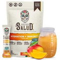 Salud 2-in-1 Hydration and Immunity Electrolytes Powder Mango - 15 Servings A...