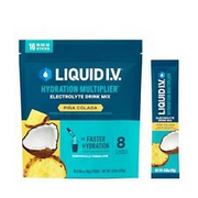 Liquid I.V. Hydration Multiplier - Pina Colada - Hydration Powder Packets | E...