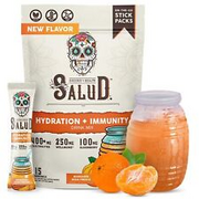 Salud 2-in-1 Hydration and Immunity Electrolytes Powder Mandarin - 15 Serving...