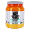 NOW Sports Nutrition, Egg White Protein, 16 g With BCAAs, Unflavored Powder, 1.2-Pound