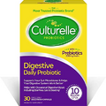 Culturelle Daily Probiotic Formula, Digestive Health Capsules 30 ea (Pack of 4)