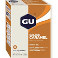 GU Energy Original Sports Nutrition Energy Gel, Vegan, Gluten-Free, 8-Count Vanilla Bean and 8-Count Salted Caramel Bundle