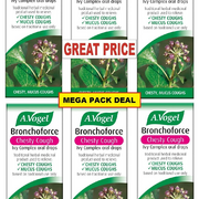 A Vogel Bronchoforce 50ml Mega 6 pack - Chesty/Mucus/Coughs - Dated 04/2027