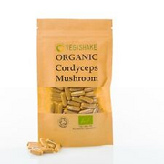 Organic Cordyceps Militaris Mushroom Extract Capsules 840mg High Strength Vegan