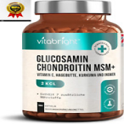 Glucosamin Chondroitin MSM Kapseln Hochdosiert – Mit Kurkuma, Vitamin C, Ingwer