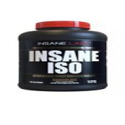 Insane Labz INSANE ISO Hydrolyzed Whey Protein Isolate 60 Servings, Chocolate