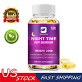 120pcs Night Time Fat Burner Supplement,Weight Loss,Detox,Appetite Suppressant