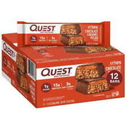 Quest Hero Protein Bars, Low Carb, Gluten Free, Chocolate Caramel Pecan 12 Count