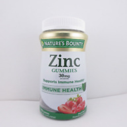 Nature's Bounty Zinc 30 mg, Mixed Berry, 70 Gummies - FREE SHIPPING