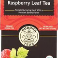 Buddha Teas Organic Herbal Tea Bags, 18 Piece (Raspberry Leaf Tea)