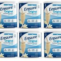 Ensure Original Nutrition Powder Vanilla 14 oz 6-pack 6 cans Exp 12/25 Free Ship